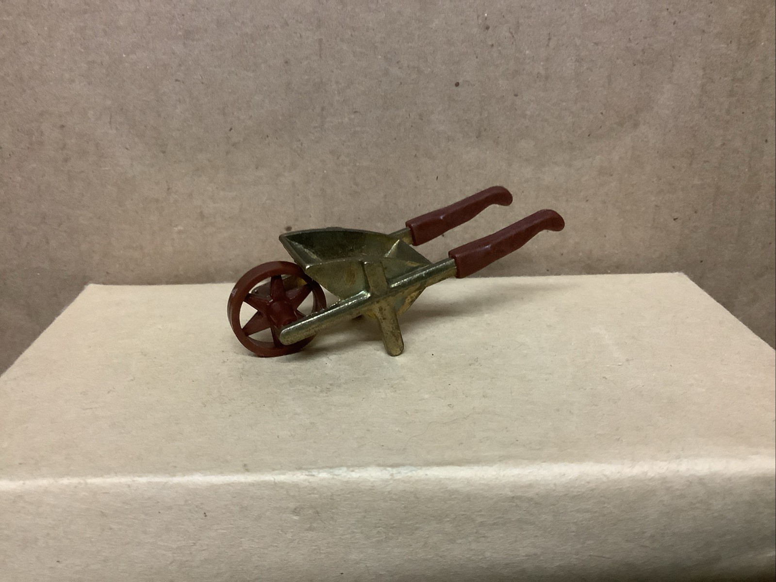 Vintage 1980s Kinder Surprise Brass Barrow Germany Ferrero #1 Ü-Ei