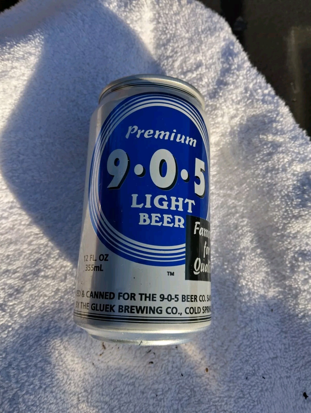 MINTY 9 0 5 LIGHT BEER CAN GLUEK BREW COLD SPRINGS, MINNESOTA MINTY 9 0 5 LIGHT BEER CAN GLUEK BREW COLD SPRINGS, MINNESOTA