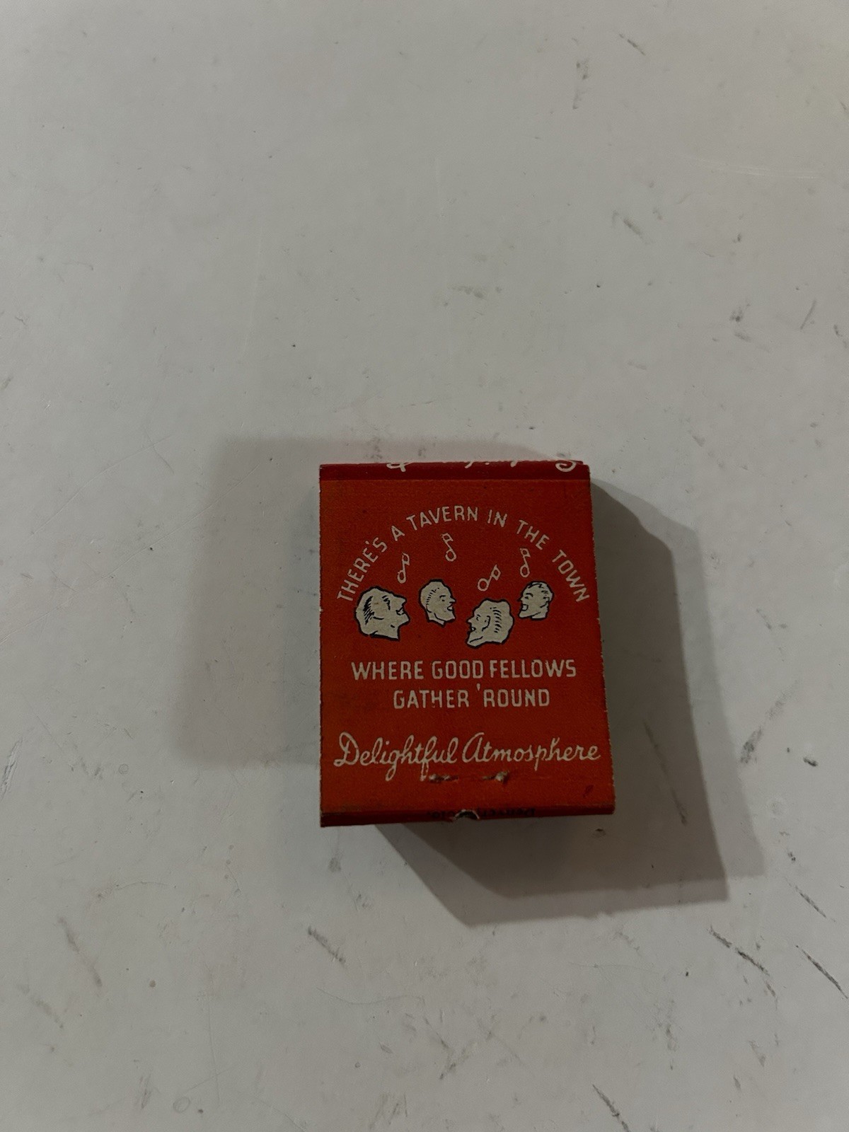 Vintage Doc\'s West Yellowstone Montana Tavern Trout Fishing Matchbook Vintage Doc\'s West Yellowstone Montana Tavern Trout Fishing Matchbook