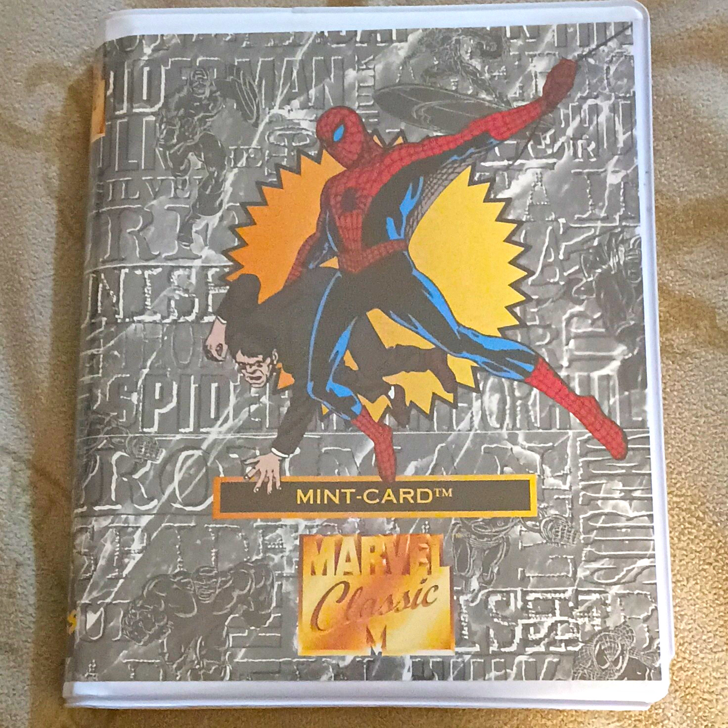 The Highland Mint Marvel Classic Spider-Man Bronze Mint Card Limited #0667/2500