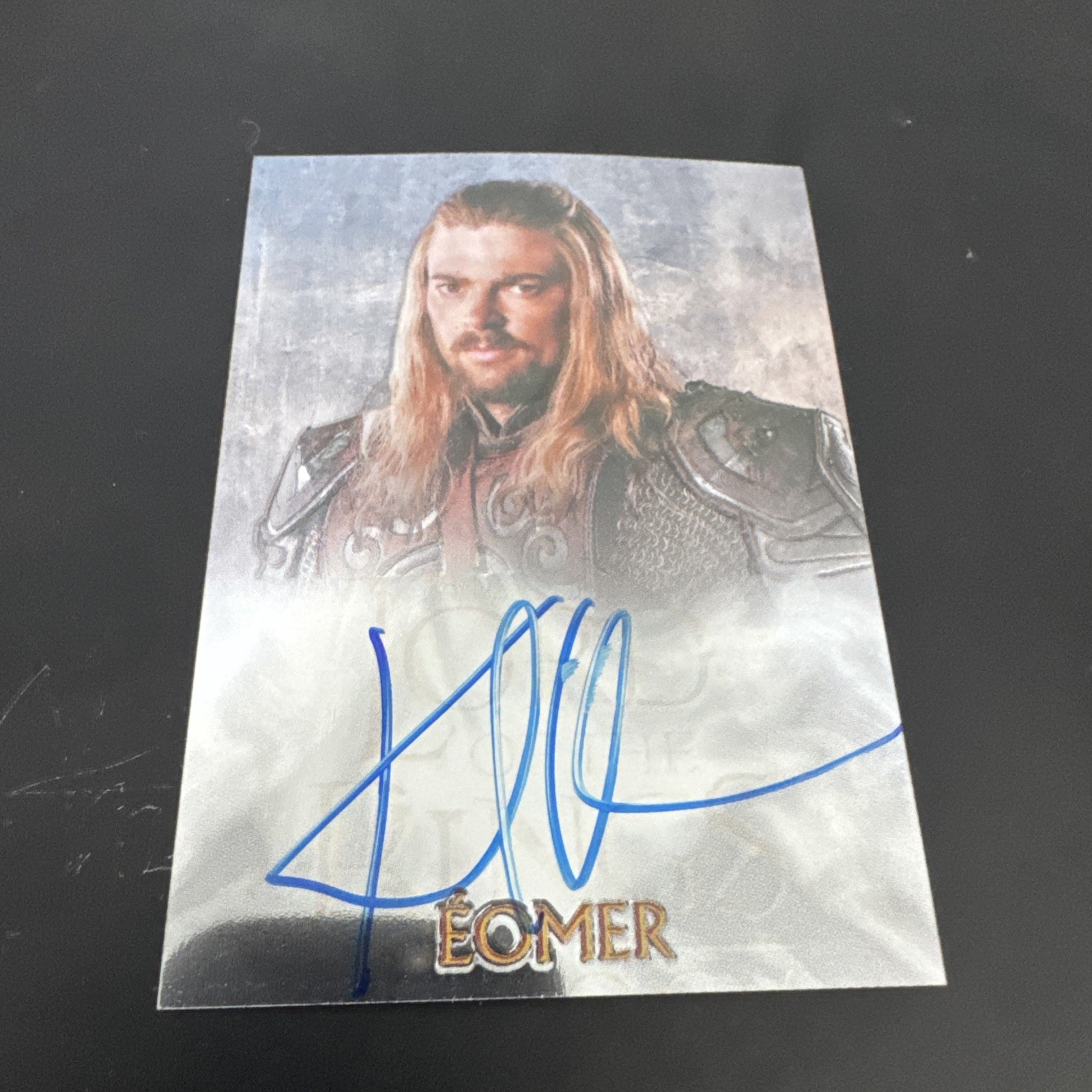 The Lord of The Rings Trilogy Chrome LOTR Eomer Karl Urban Autograph 2004 Topps The Lord of The Rings Trilogy Chrome LOTR Eomer Karl Urban Autograph 2004 Topps