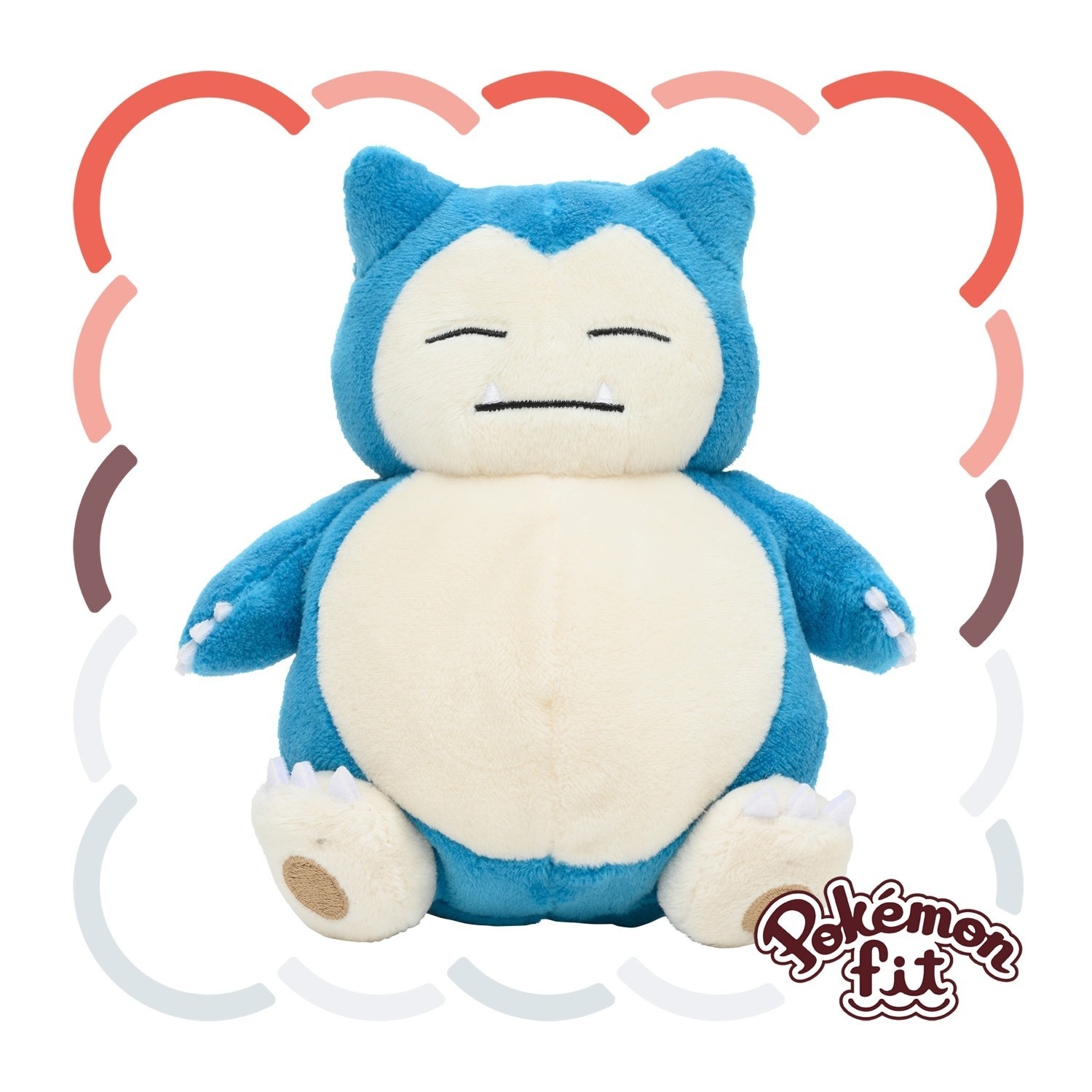 Pokémon Snorlax Fit Plush 143 Pokemon Center Official Japan