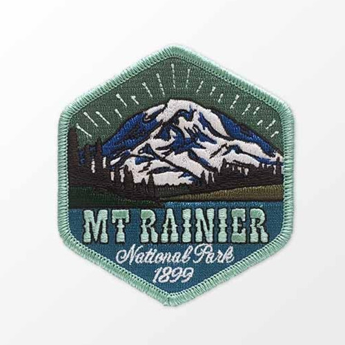 Mount Rainier National park  Patch Iron-On Applique Souvenir Gift