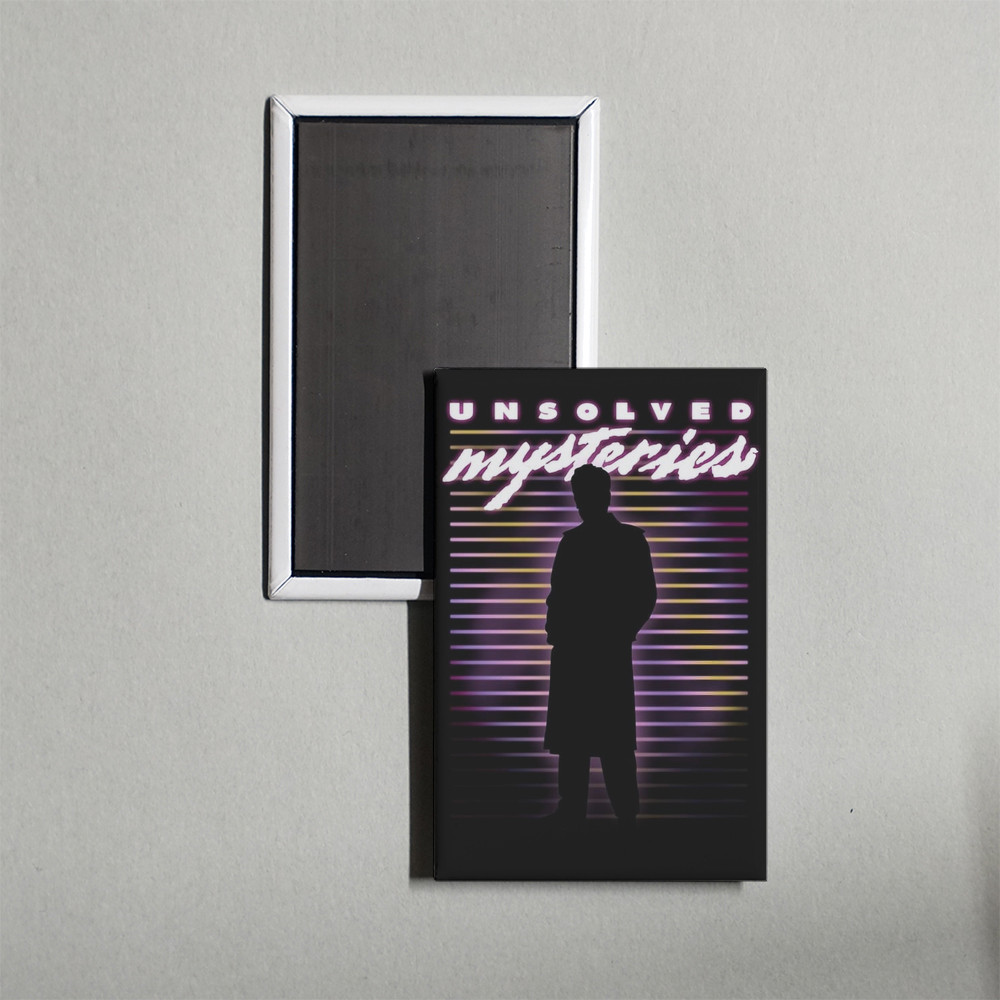 Unsolved Mysteries Mini TV Show Poster Fridge Locker Magnet Unsolved Mysteries Mini TV Show Poster Fridge Locker Magnet