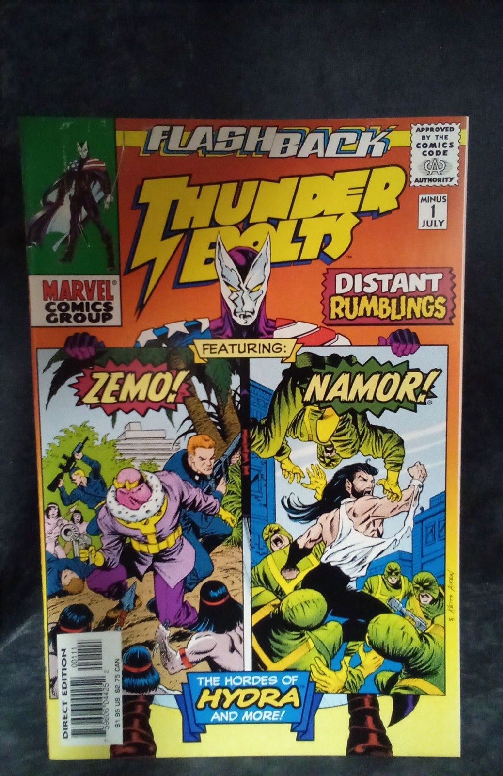 Thunderbolts #-1 1997 Marvel Comics Comic Book Thunderbolts #-1 1997 Marvel Comics Comic Book