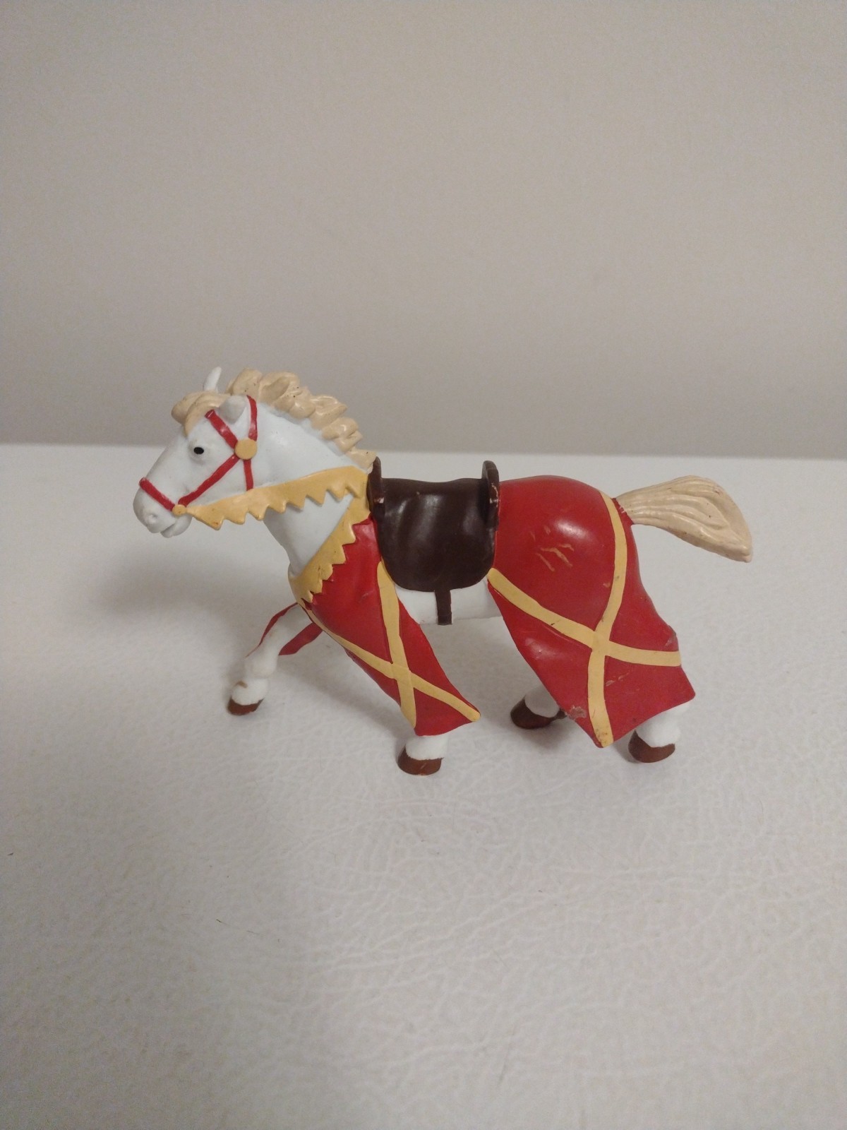 Vintage 1998 Papo Knights Medieval Horse Vintage 1998 Papo Knights Medieval Horse