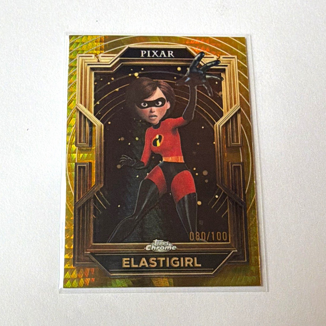 Topps Chrome Disney Pixar The Incredibles Elastigirl #30 2025 /100