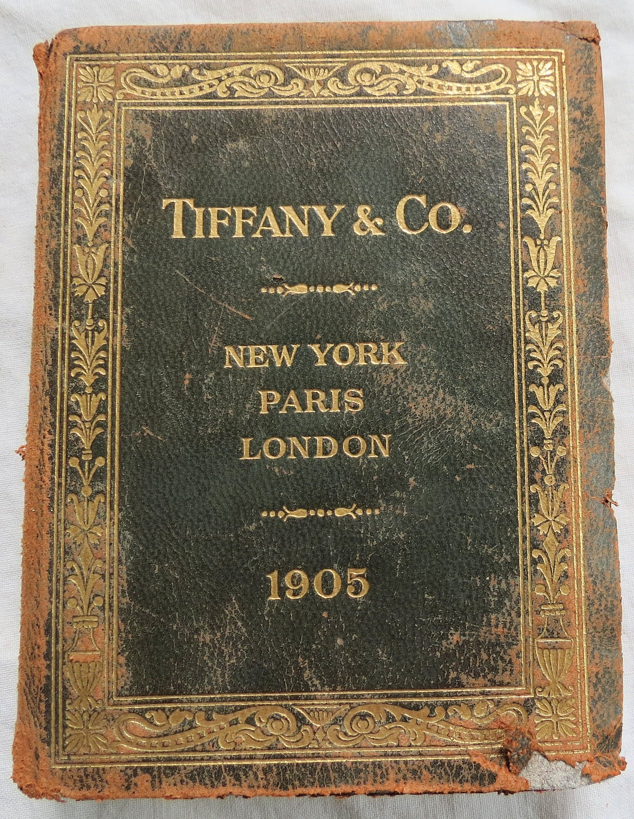 Tiffany & Co 1905 Blue Book Catalog Vtg Old Antique Tiffany & Co 1905 Blue Book Catalog Vtg Old Antique
