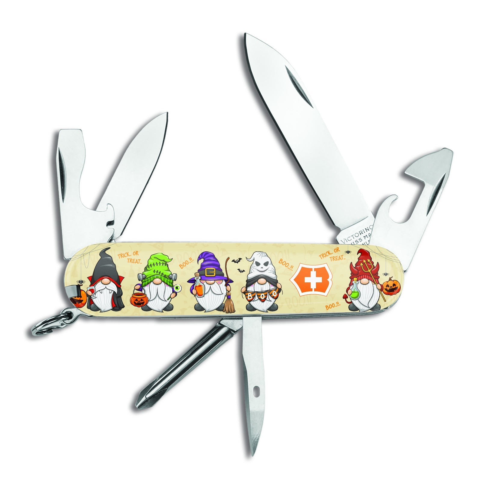 Victorinox Swiss Army HALLOWEEN GNOMES TINKER Knife Knives Multi Tool RH214