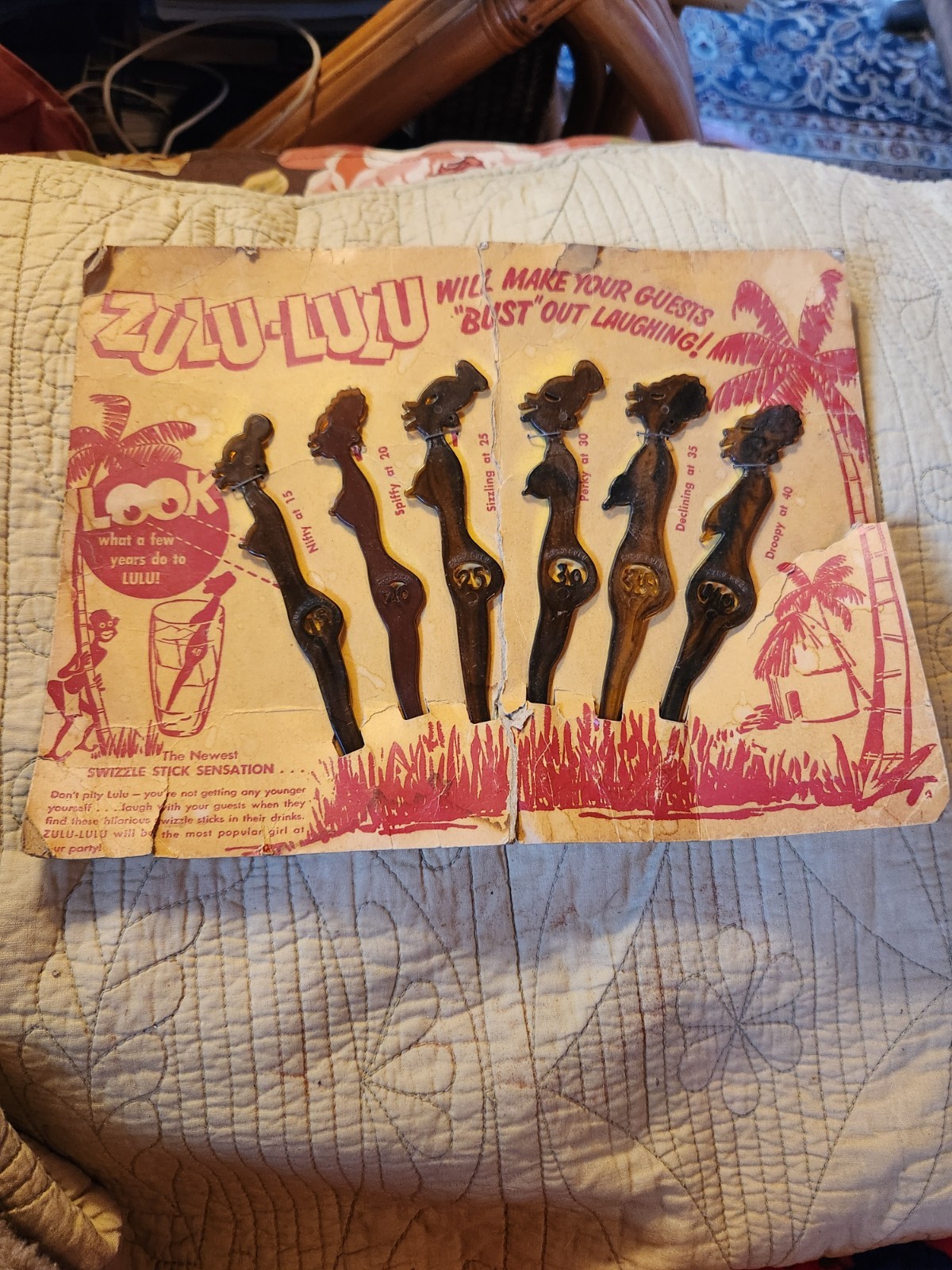 Vintage Swizzle Sticks