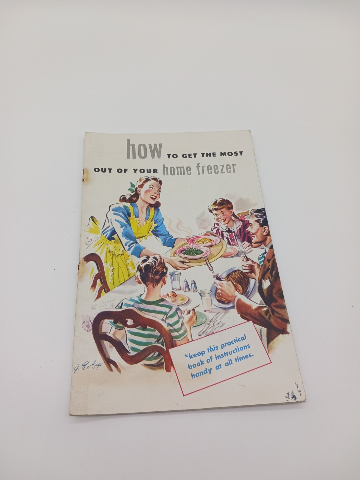 c1940s How to Get The Most Out of Your Home Freezer Booklet Guide c1940s How to Get The Most Out of Your Home Freezer Booklet Guide