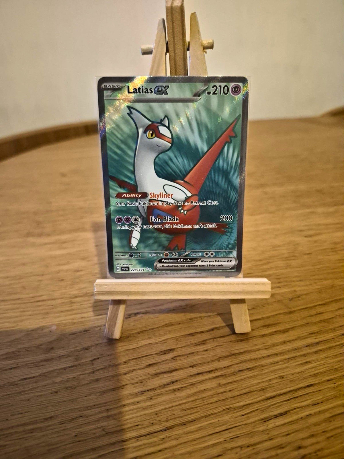 Pokémon TCG Latias EX XY72 XY Promos Holo Promo English 2015 210 HP NM