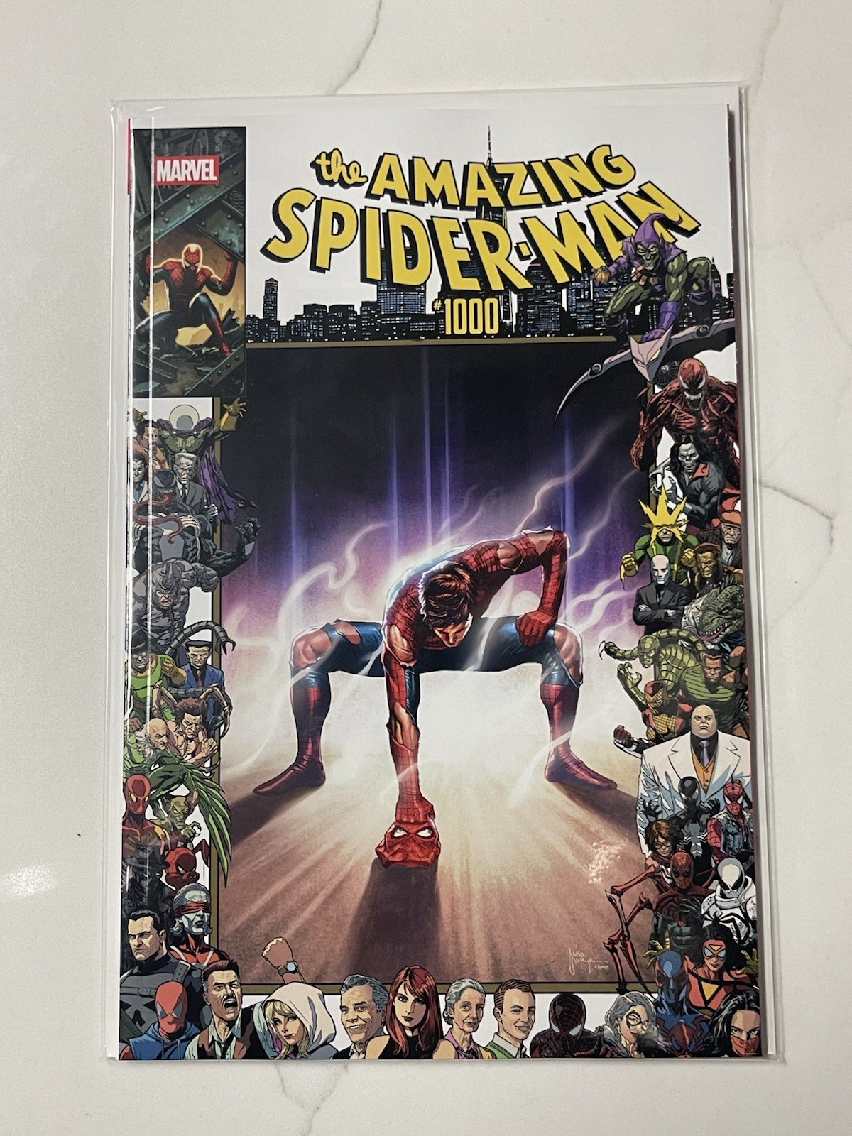 AMAZING SPIDERMAN 1000 NYCC MICO TRADE Sold out