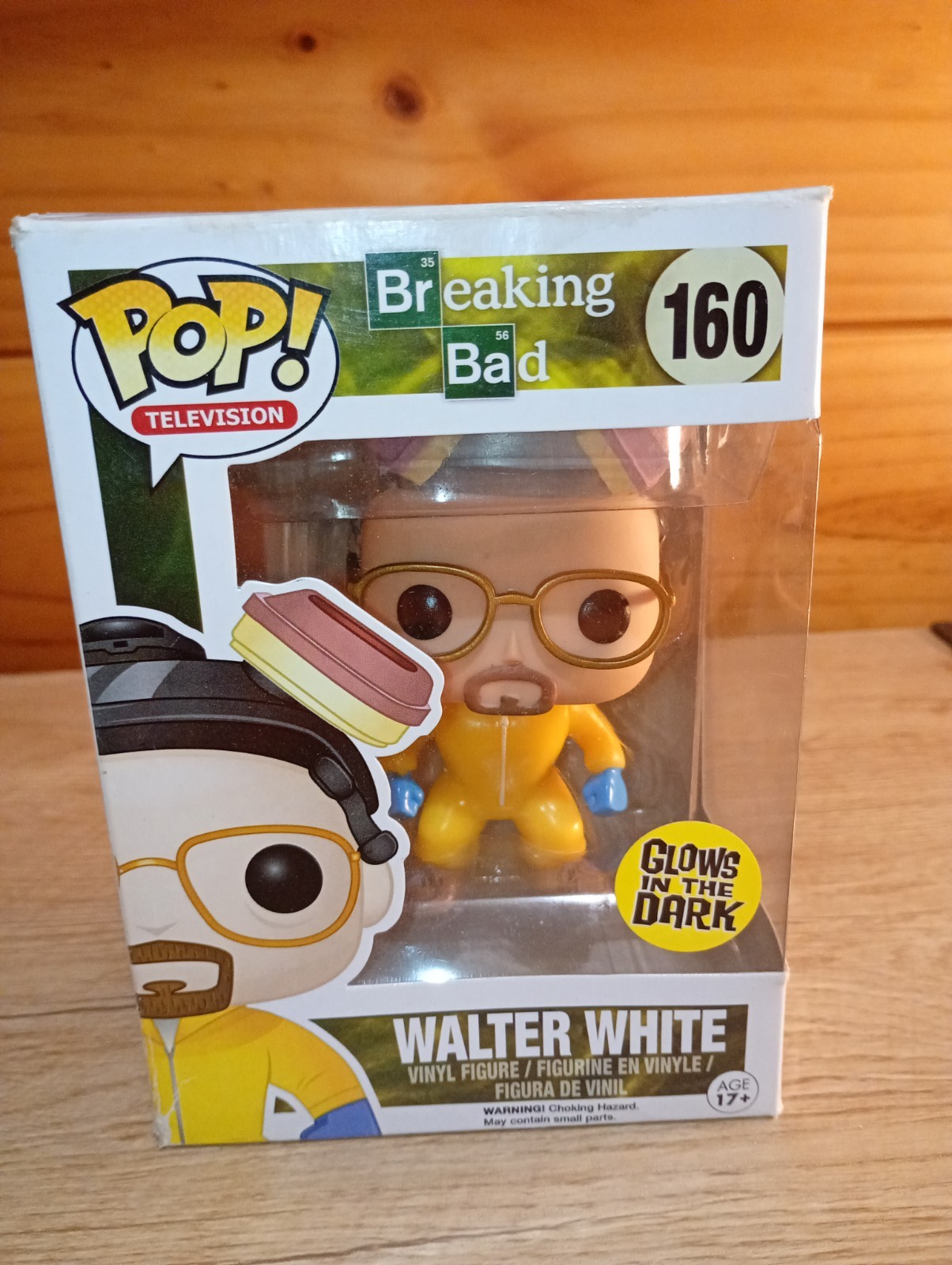 Funko Pop Breaking Bad Walter White #160 GITD SDCC 2014 Limited 2500 Funko Pop Breaking Bad Walter White #160 GITD SDCC 2014 Limited 2500