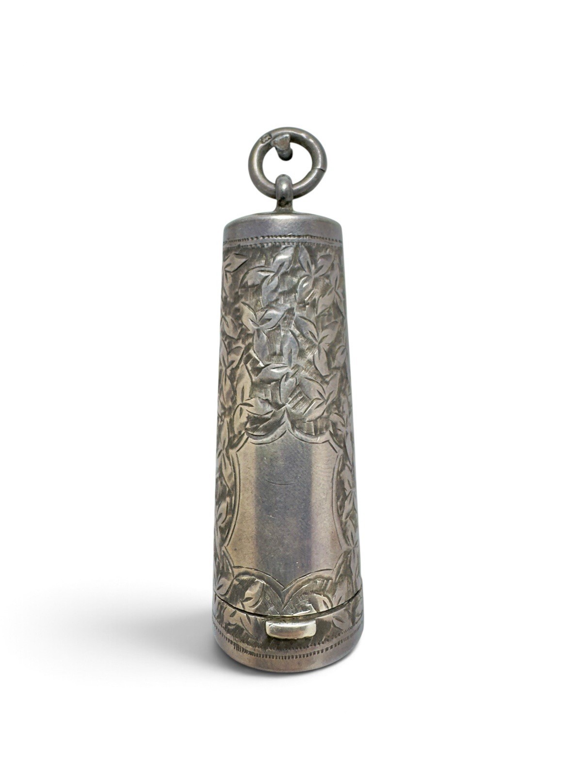Antique Sterling Silver Cheroot Holder Case G. Loveridge & Co. 1895