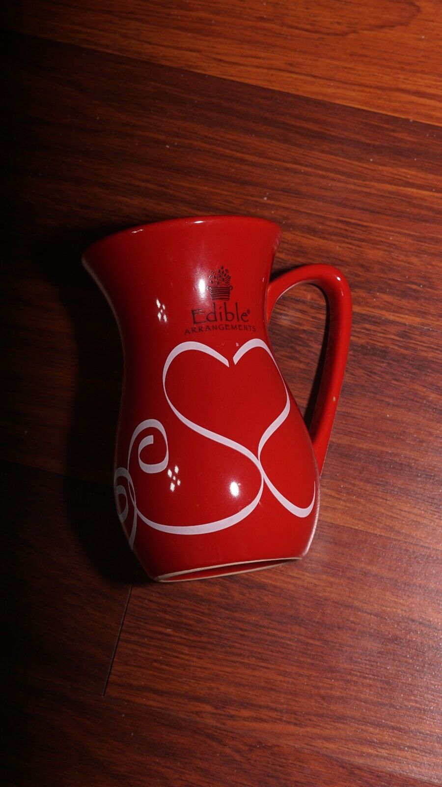 Edible Arrangements Sweetheart Mug Red Hearts Valentine Love Coffee Tea Cup