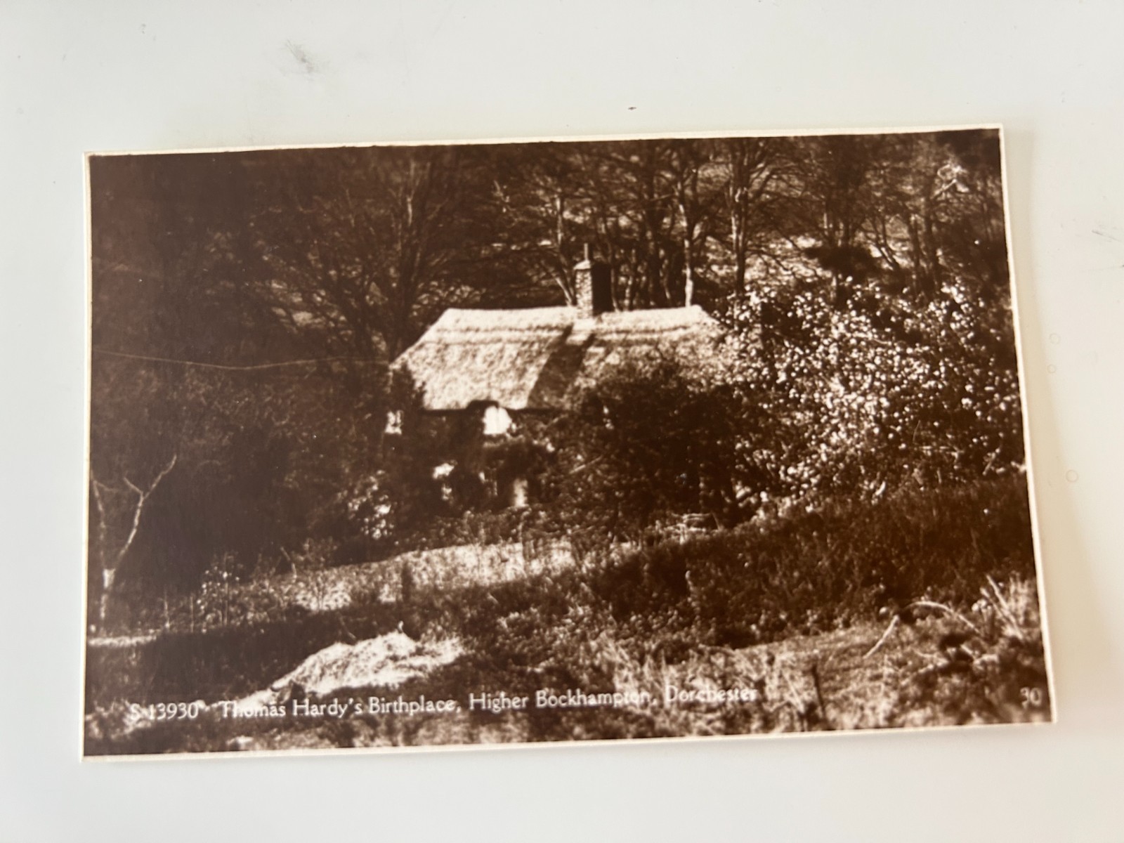 Thomas Hardy\'s Birthplace Higher Bockhampton Dorchester Postcard