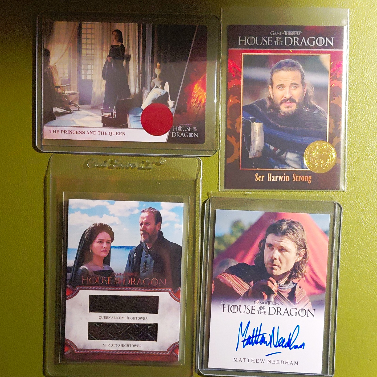 House of the Dragon Rittenhouse 2024 4-Card Lot Auto Costume Relic /50 House of the Dragon Rittenhouse 2024 4-Card Lot Auto Costume Relic /50
