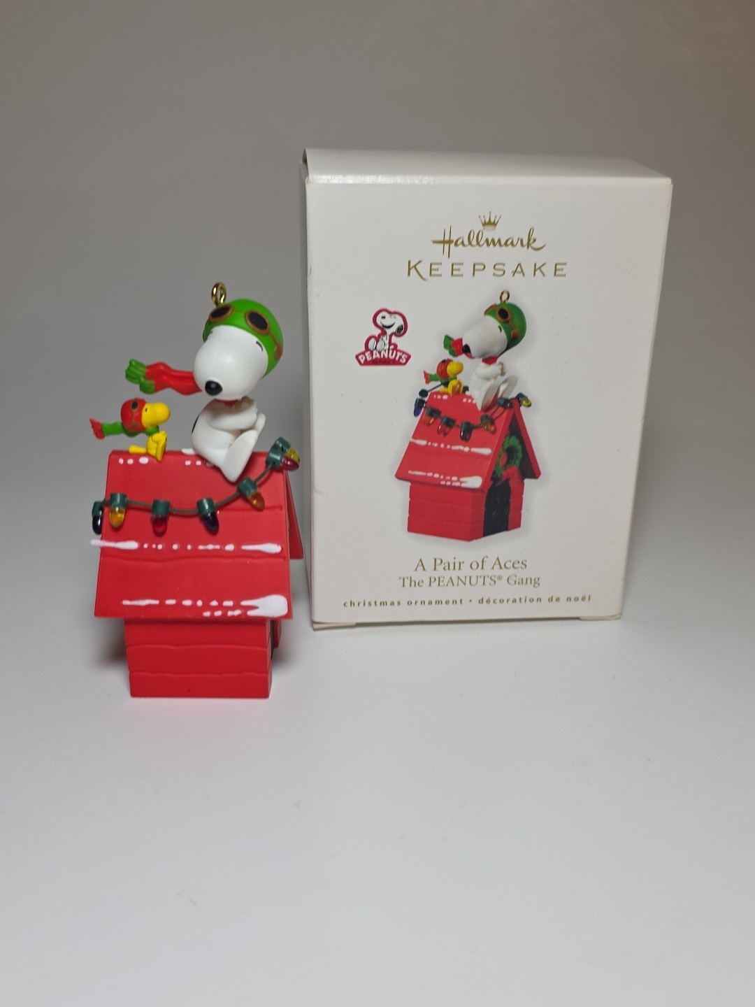 Hallmark The PEANUTS Gang, A Pair of Aces 2010 Ornament