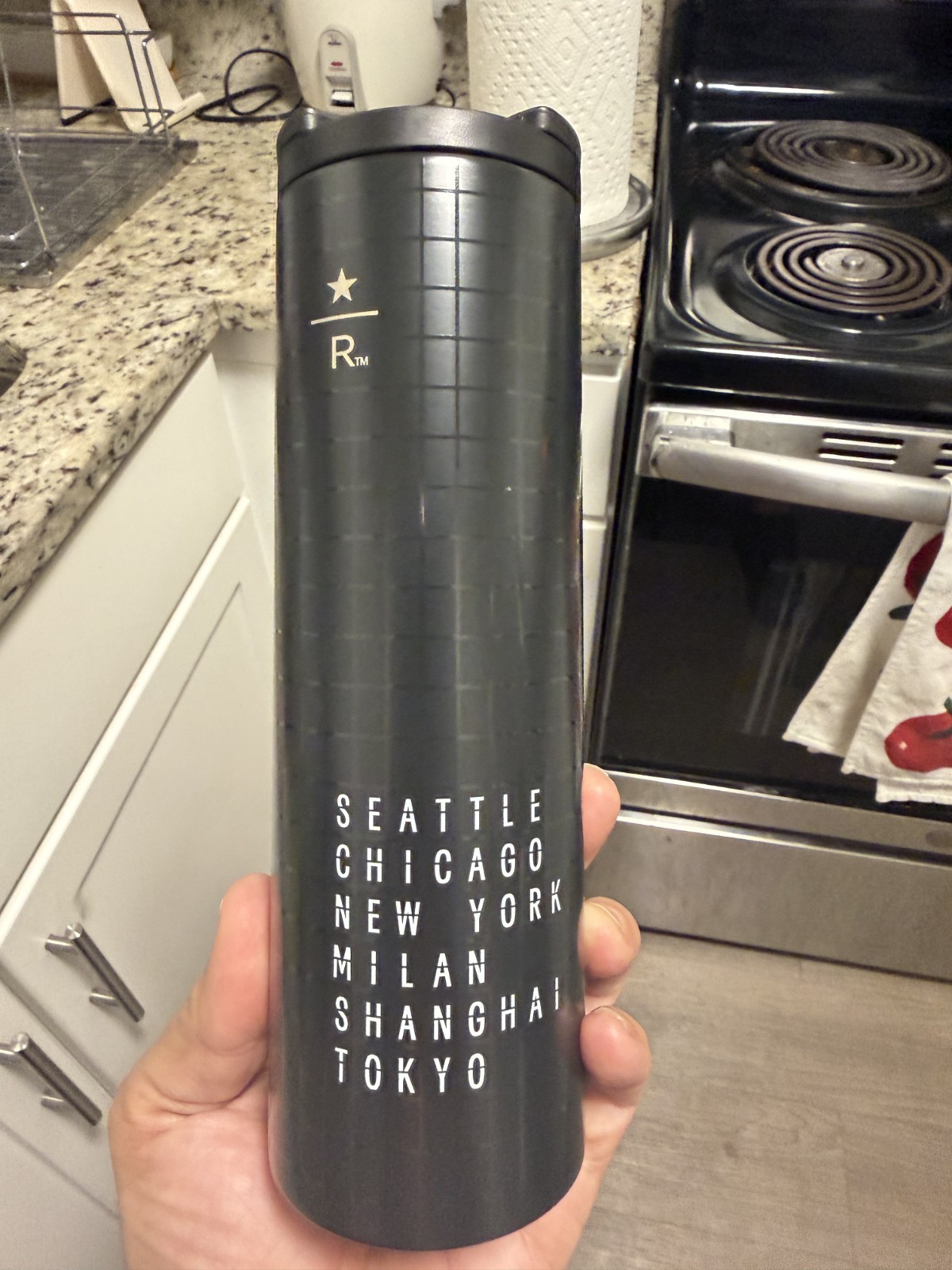 Starbucks Reserve Stainless Steel Tumbler Global Cities Collection Starbucks Reserve Stainless Steel Tumbler Global Cities Collection