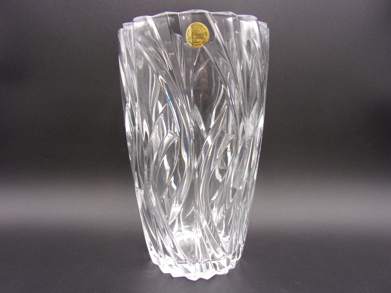 Cristal D'Arques Vase Vizille Crystal 9 3/4