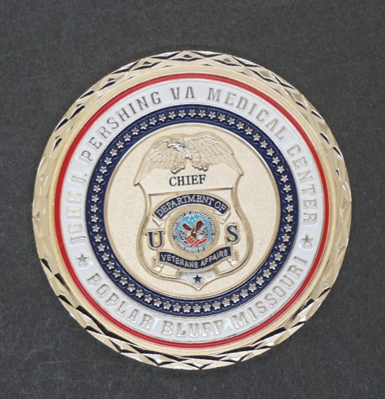John I Pershing VA Medical Center Poplar Bluff MO challenge coin