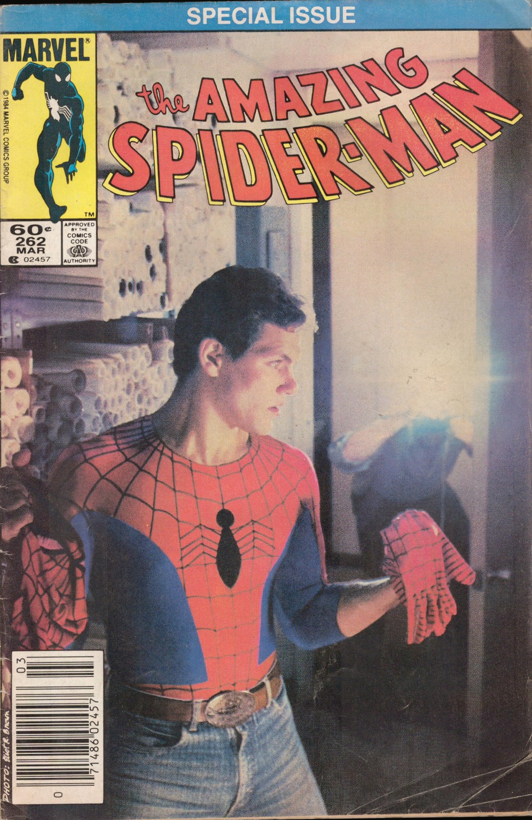 50959: MARVEL AMAZING SPIDER-MAN #262 VG Grade 50959: MARVEL AMAZING SPIDER-MAN #262 VG Grade