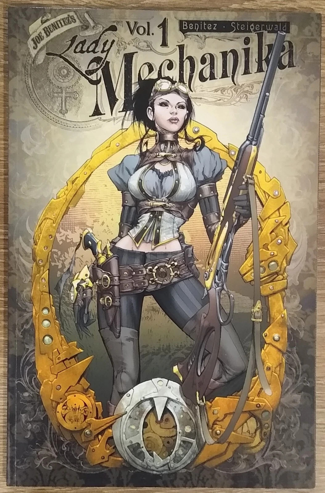 NEW Lady Mechanika Volume 1: Mystery of the Mechanical Corpse By Joe Benitez NEW Lady Mechanika Volume 1: Mystery of the Mechanical Corpse By Joe Benitez