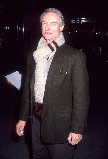 Artist Roy Lichtenstein at the LA Story New York City Premiere on - Old Photo