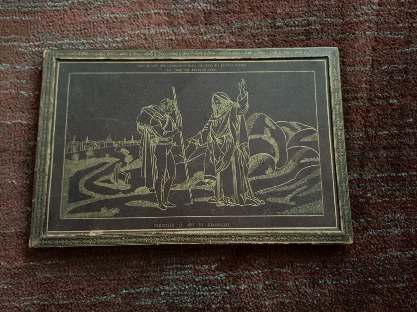 Rare 1844 PILGRIM’S PROGRESS Proof Portfolio H.C.SELOUS Art Union-London 1st ed. Rare 1844 PILGRIM’S PROGRESS Proof Portfolio H.C.SELOUS Art Union-London 1st ed.