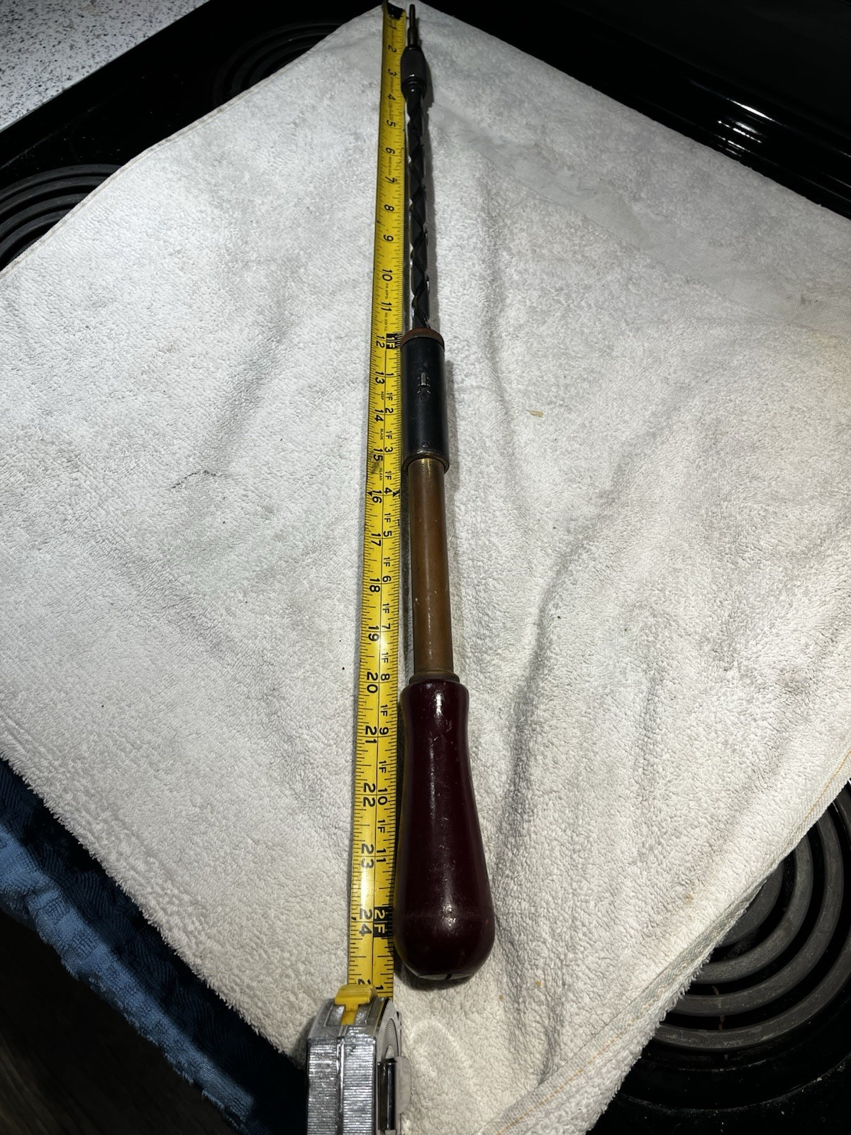 Vintage Yankee #31A Drill And Bit Steel And Brass Vintage Yankee #31A Drill And Bit Steel And Brass