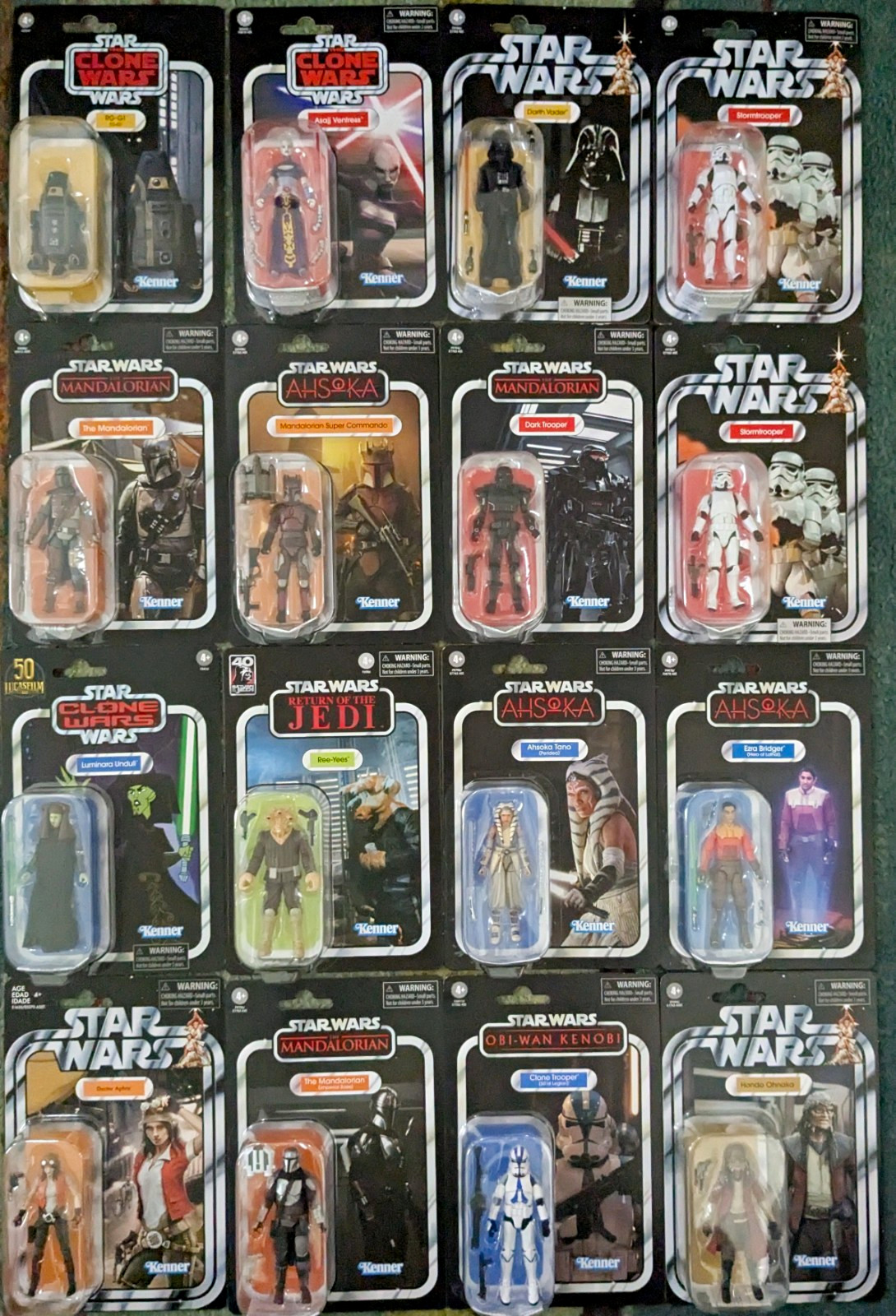 Star Wars Vintage Collection Action Figure Lot Of 16