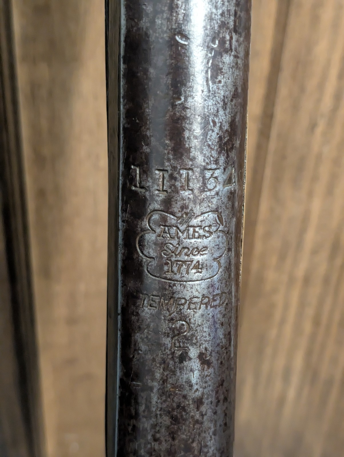 RARE Vintage Ames 11134 Heavy Duty Drain Spade Full Strap Trench Shovel RARE Vintage Ames 11134 Heavy Duty Drain Spade Full Strap Trench Shovel