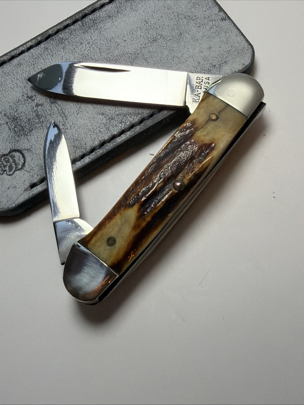 Kabar Stag Canoe Unused *MINT* 1970s