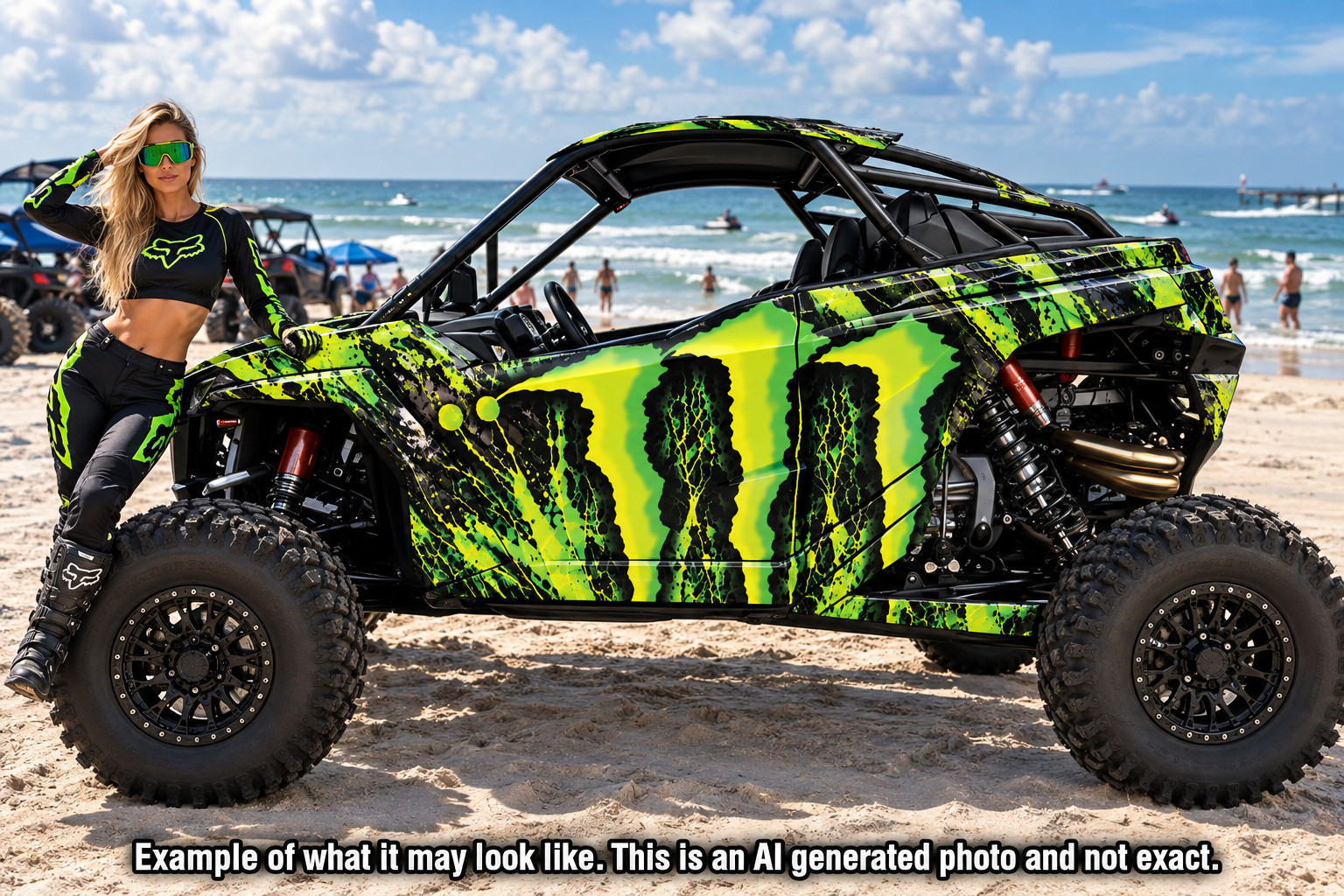 2025-2026 Polaris RZR Pro XP Pro R Pro S Monster Graphic Kit