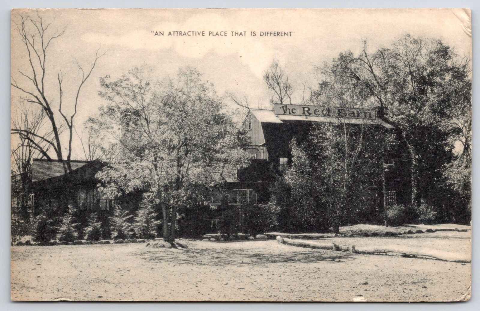 1952 The Red Barn Westport Connecticut CT Cocktails RPPC Photo Posted Postcard 1952 The Red Barn Westport Connecticut CT Cocktails RPPC Photo Posted Postcard