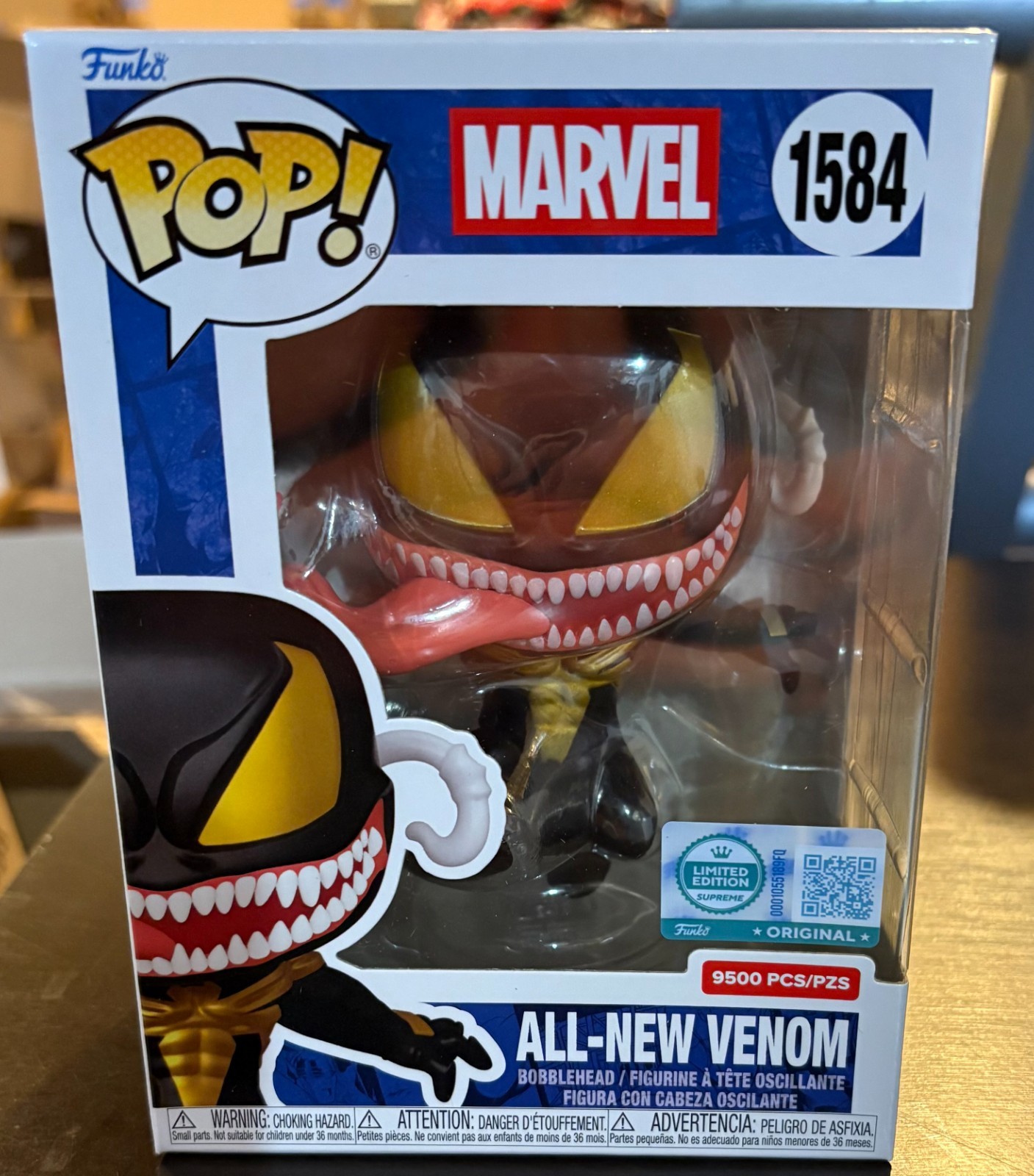 Funko Pop Supreme Le: Marvel - Pop All-New Venom - Entertainment Earth...