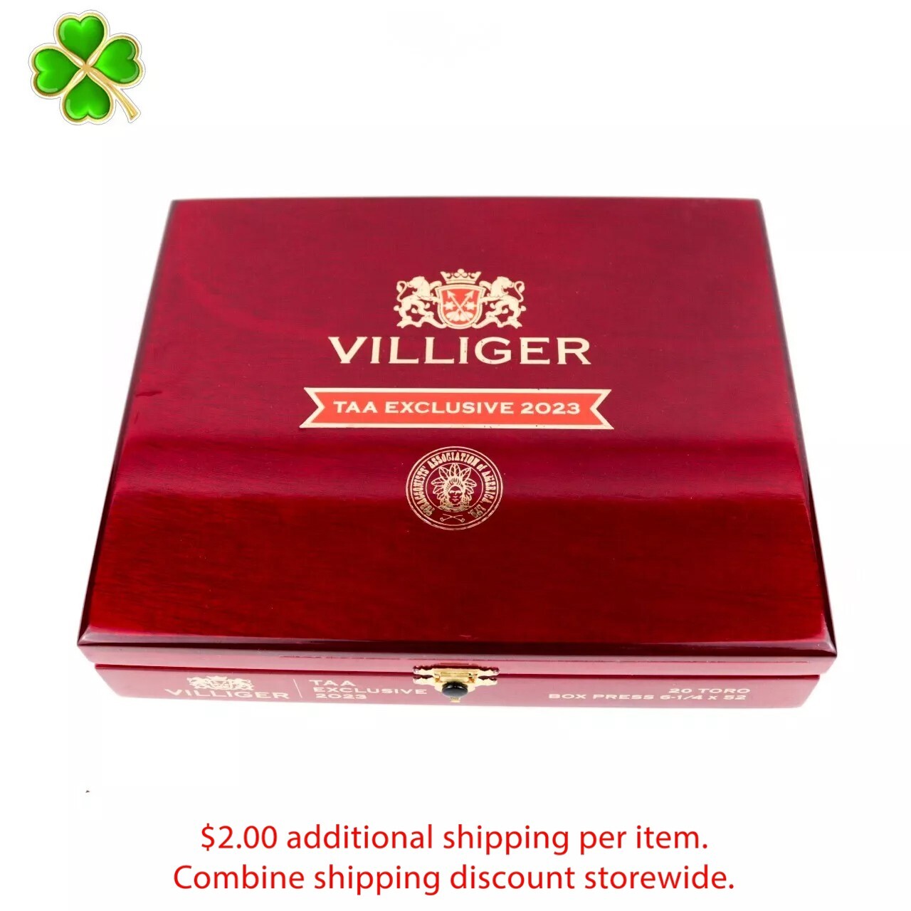 Villiger Toro 2023 TAA Exclusive Empty Wood Cigar Box 9 Villiger Toro 2023 TAA Exclusive Empty Wood Cigar Box 9