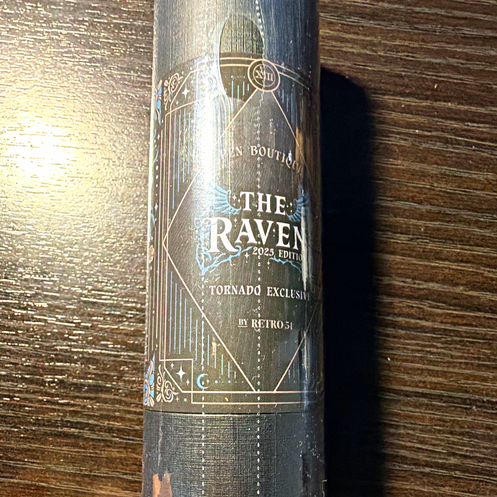Retro 51 Tornado Rollerball Pen The Raven 2025 Limited Edition Black Ink