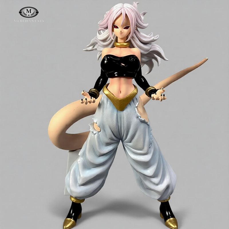 Dragon Ball Z 11in Android 21 Majin Buu Anime PVC Figure Statue Model Toy
