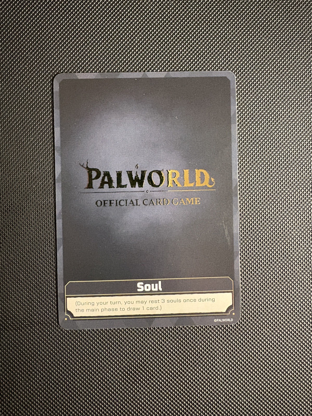 Palworld Gold TCG Promo E soul 000 Prerelease English NM Palworld Gold TCG Promo E soul 000 Prerelease English NM