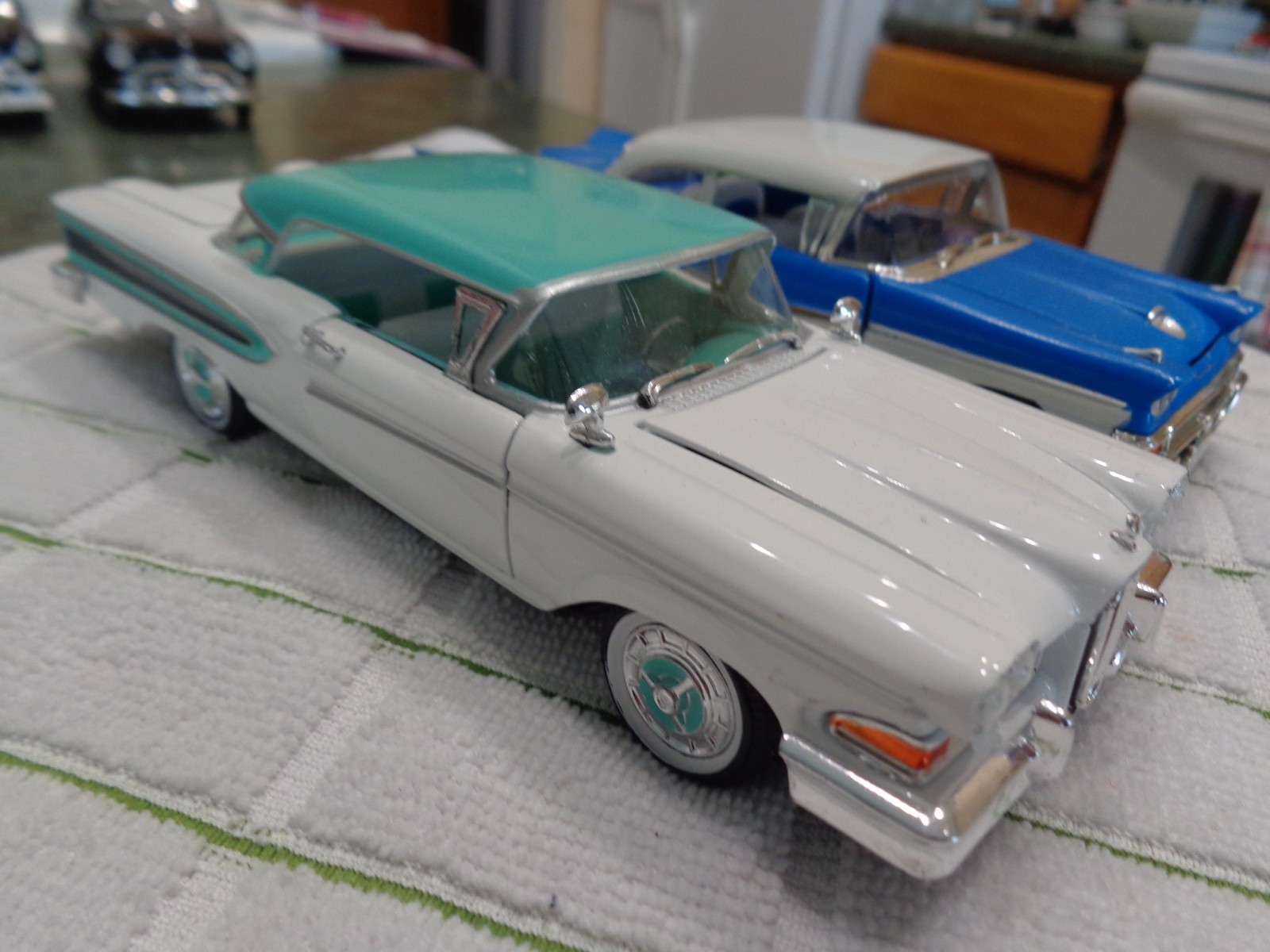 1958 FORD EDSEL Citation, & A 1958 FORD FAIRLAND 500 1:32 Scale Diecast BY ARKO 1958 FORD EDSEL Citation, & A 1958 FORD FAIRLAND 500 1:32 Scale Diecast BY ARKO
