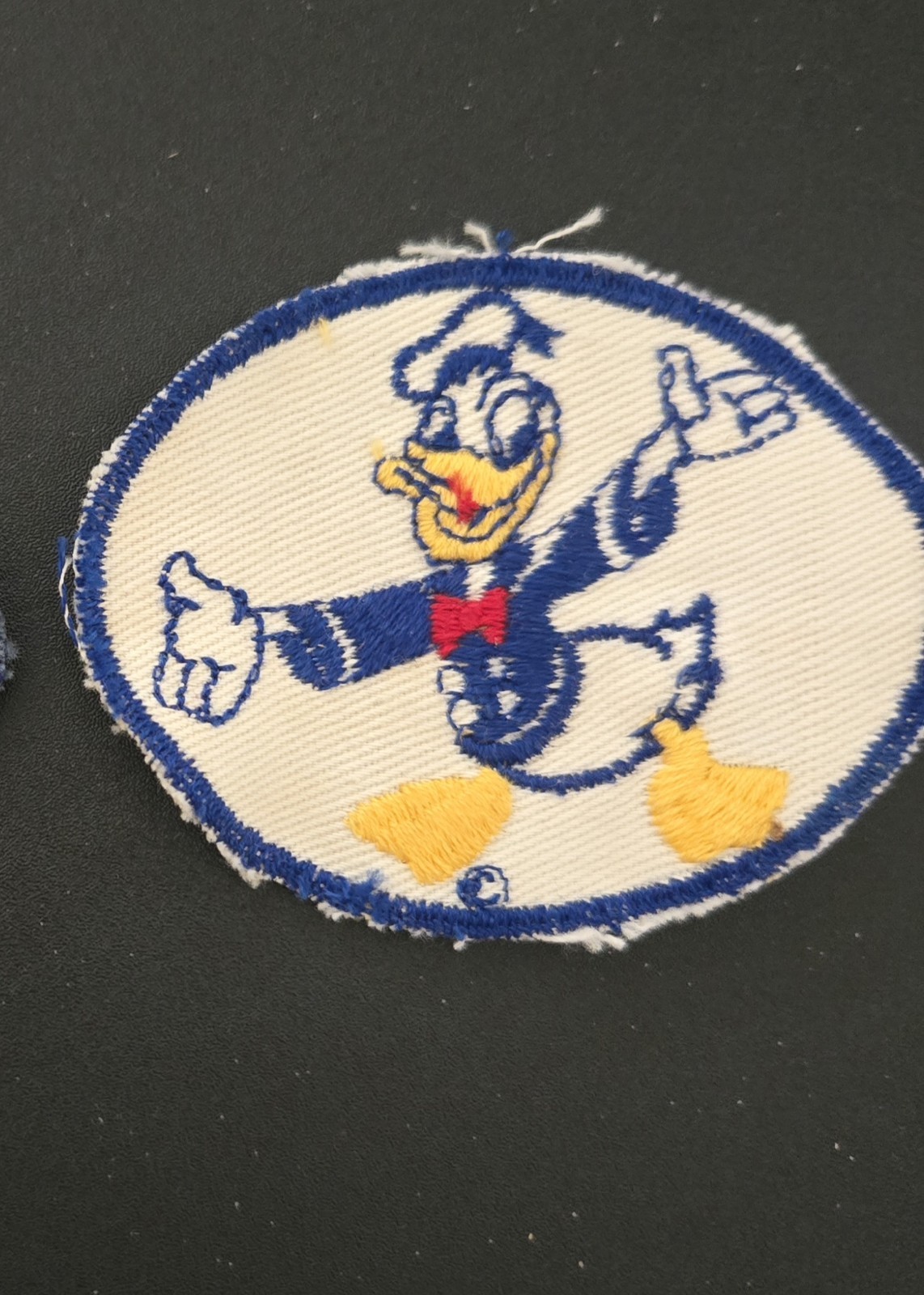 Vintage 1949s Dinald Duck Embroidered Patch. Vintage 1949s Dinald Duck Embroidered Patch.