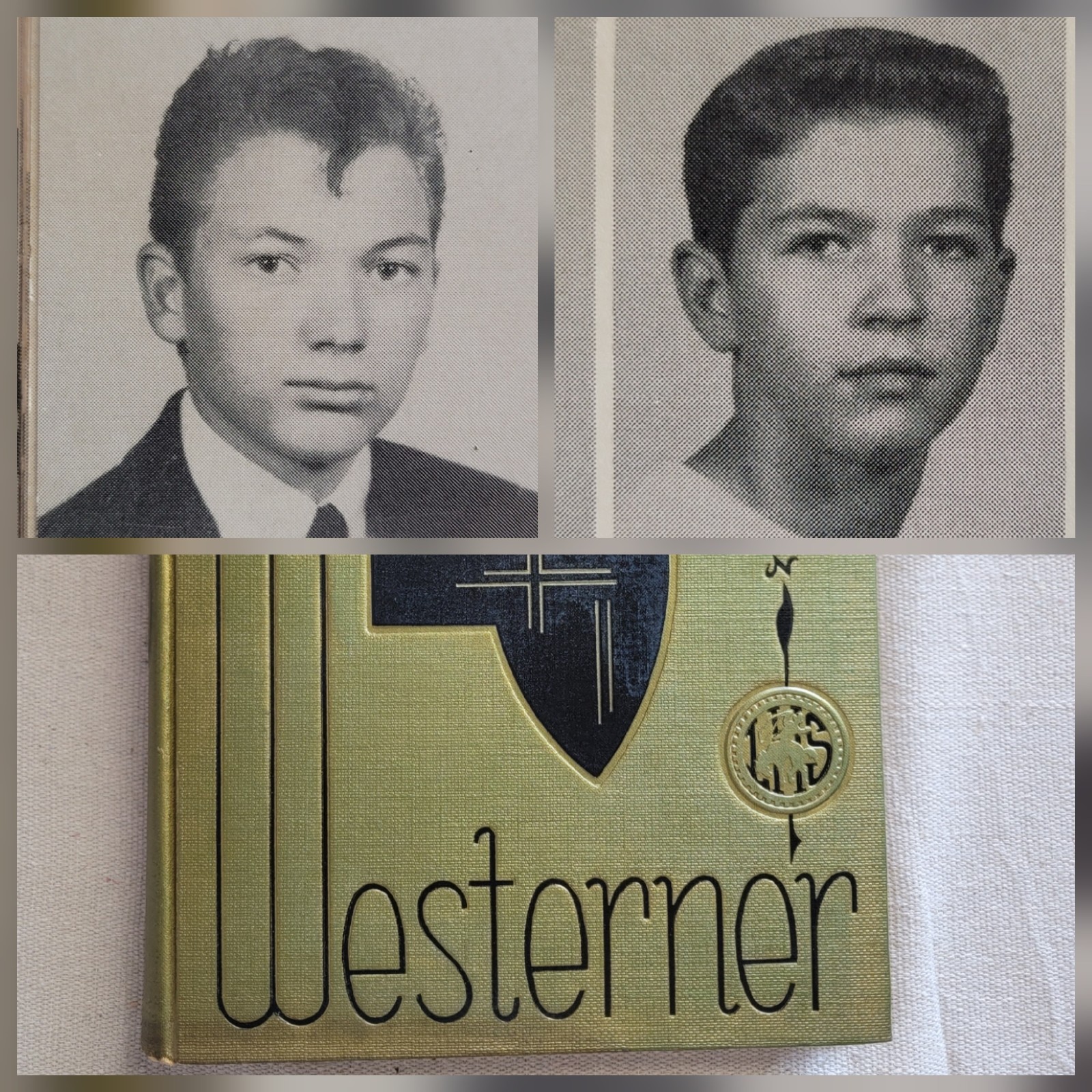 1956 Lubbock High School TX Westerner Yearbook Jerry Allison Mac Davis Vintage 1956 Lubbock High School TX Westerner Yearbook Jerry Allison Mac Davis Vintage