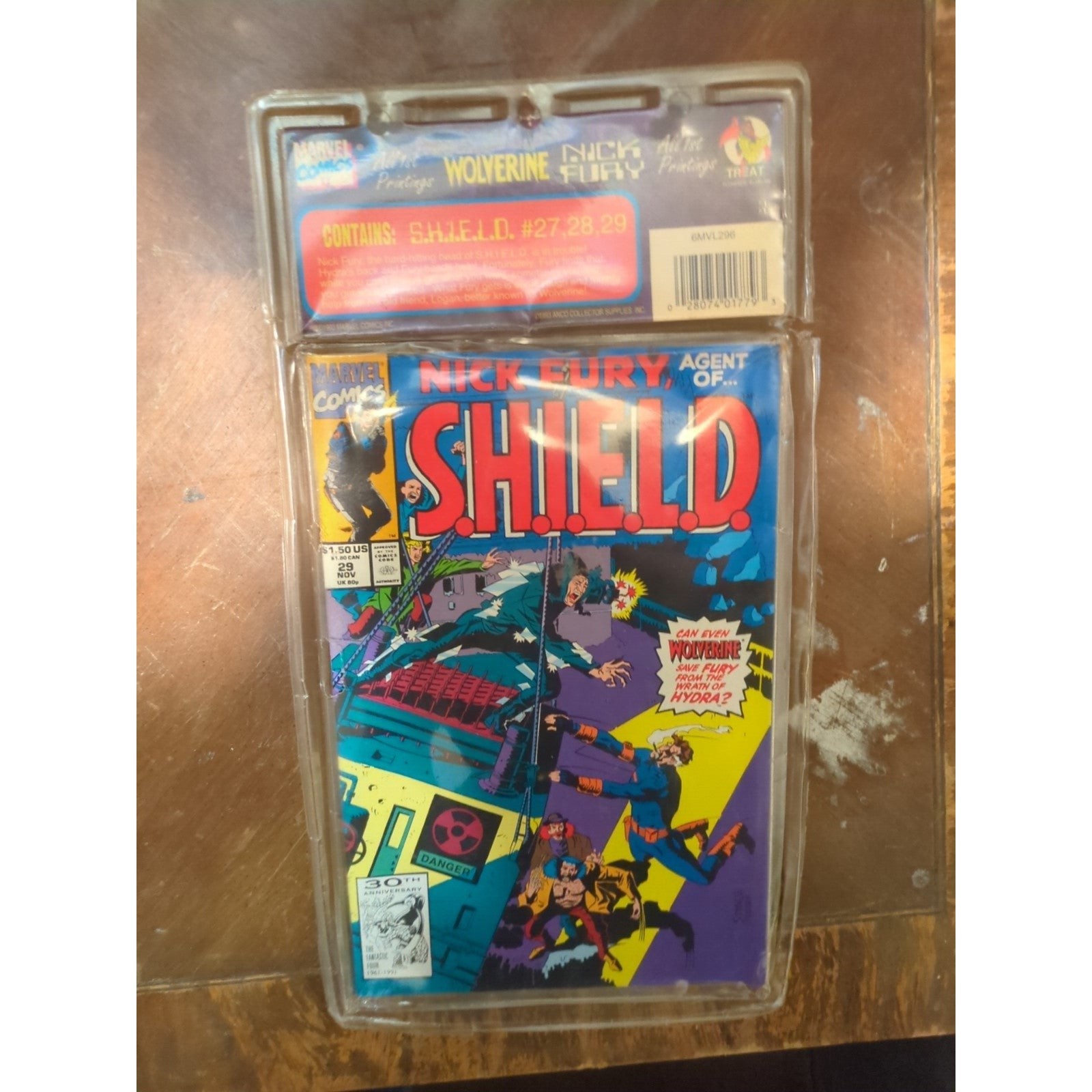 Marvel -NICK FURY S.H.I.E.L.D. 27, 28, 29 NEW SEALED *Damaged In Storage* Marvel -NICK FURY S.H.I.E.L.D. 27, 28, 29 NEW SEALED *Damaged In Storage*