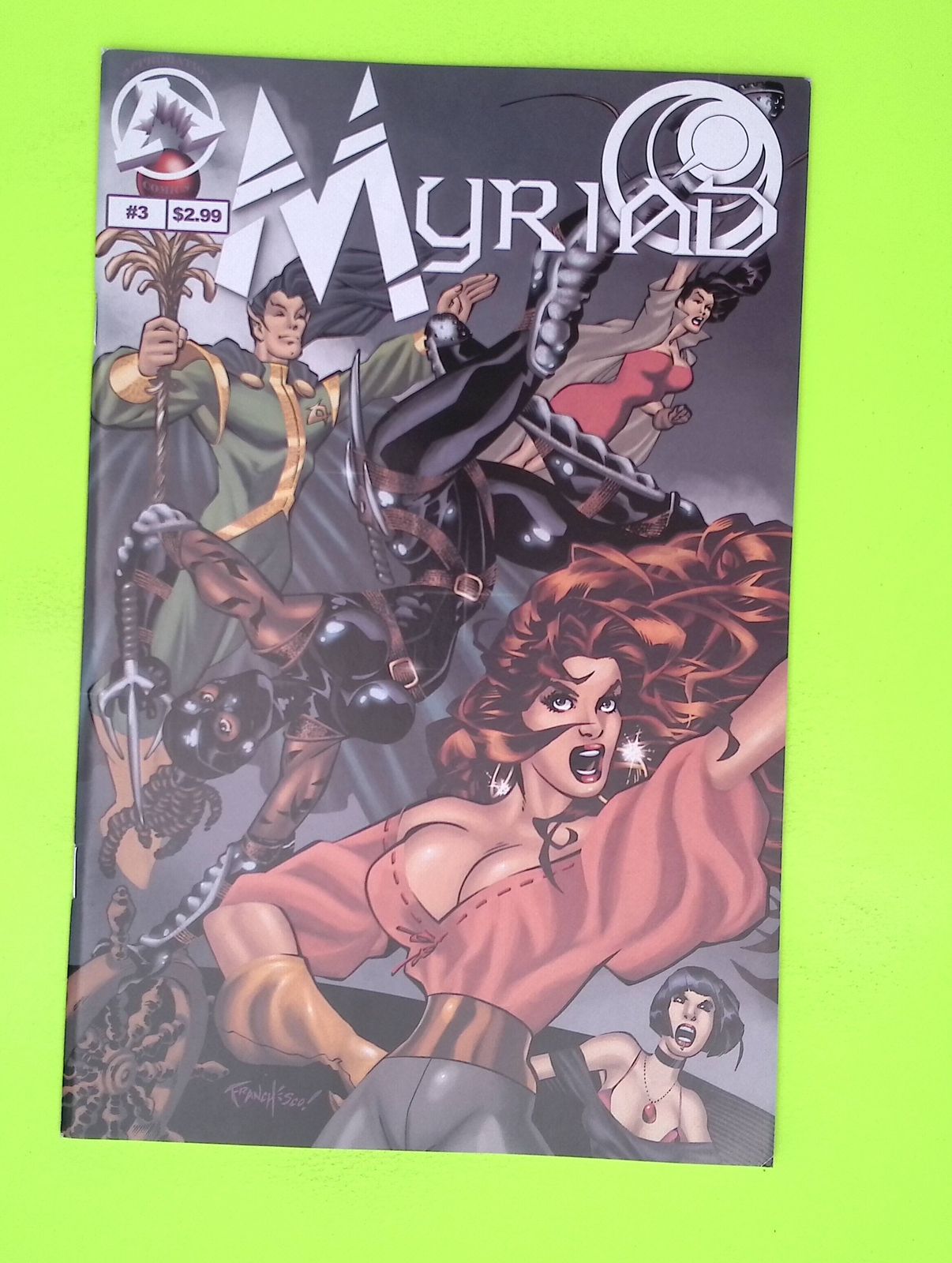 Myriad #3 2005 Approbation Comics Mid Grade Comic Book K28-78 Myriad #3 2005 Approbation Comics Mid Grade Comic Book K28-78