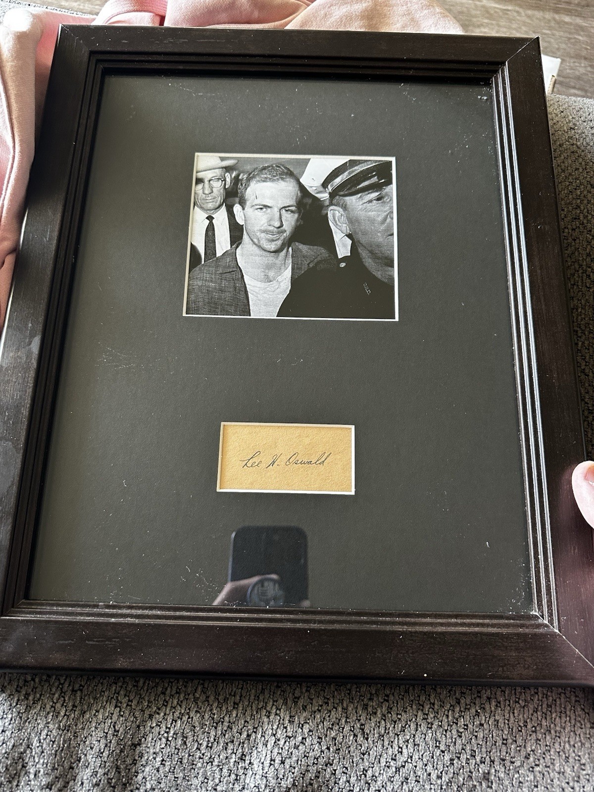 Lee Harvey Oswald Autograph, JFK Assassination 2 COAs