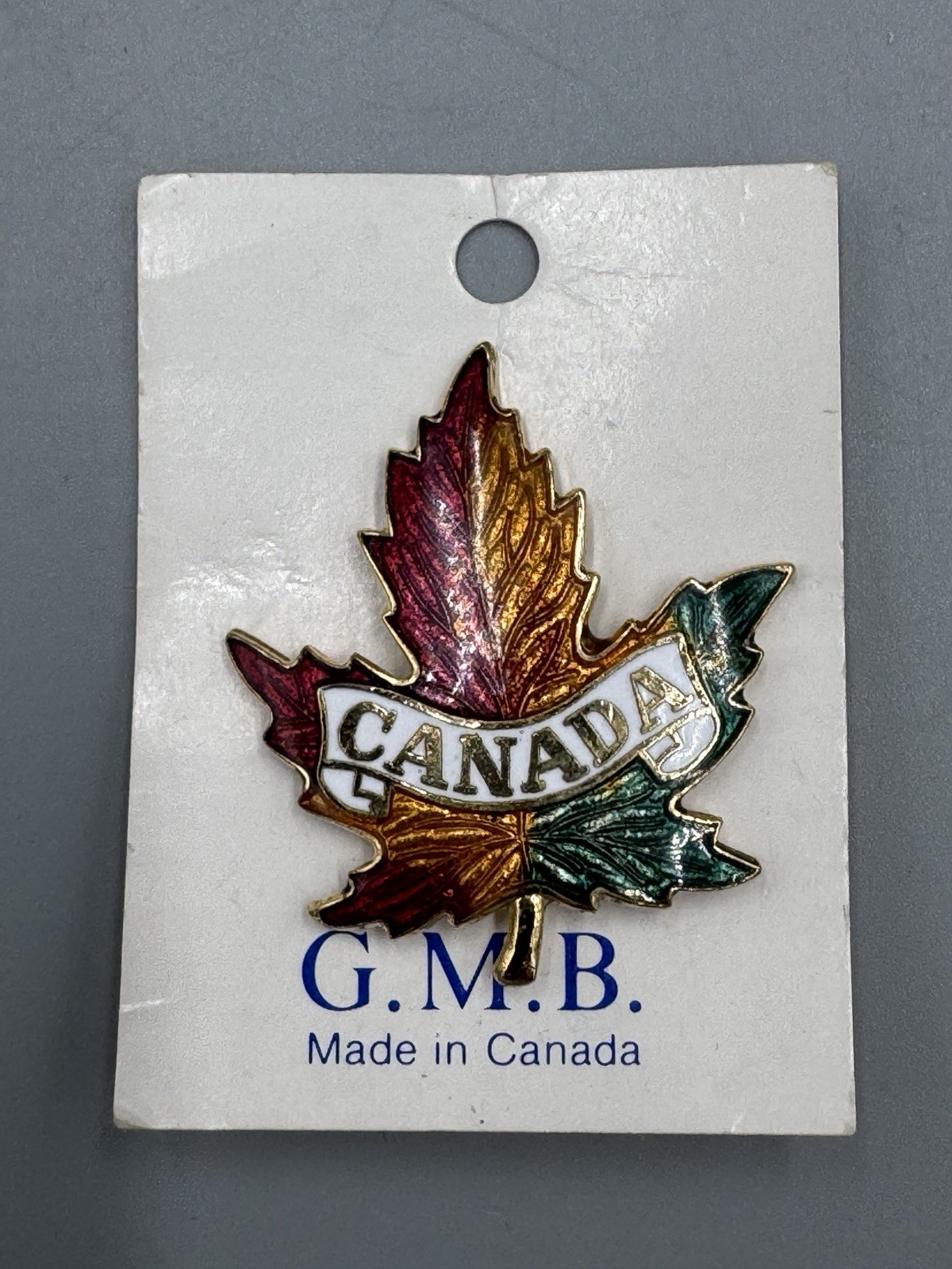 Vintage Canadian Souvenir Canadian Lapel Pin Brooch Vintage Canadian Souvenir Canadian Lapel Pin Brooch
