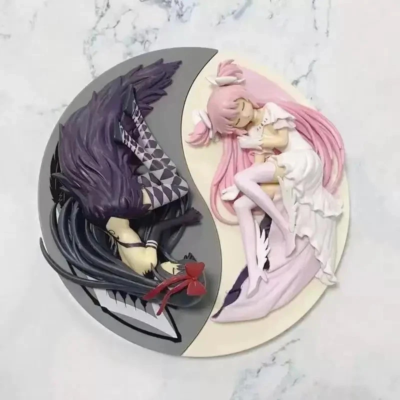 22cm Madoka Magica Kaname Madoka & Homura Anime Figure Collectible