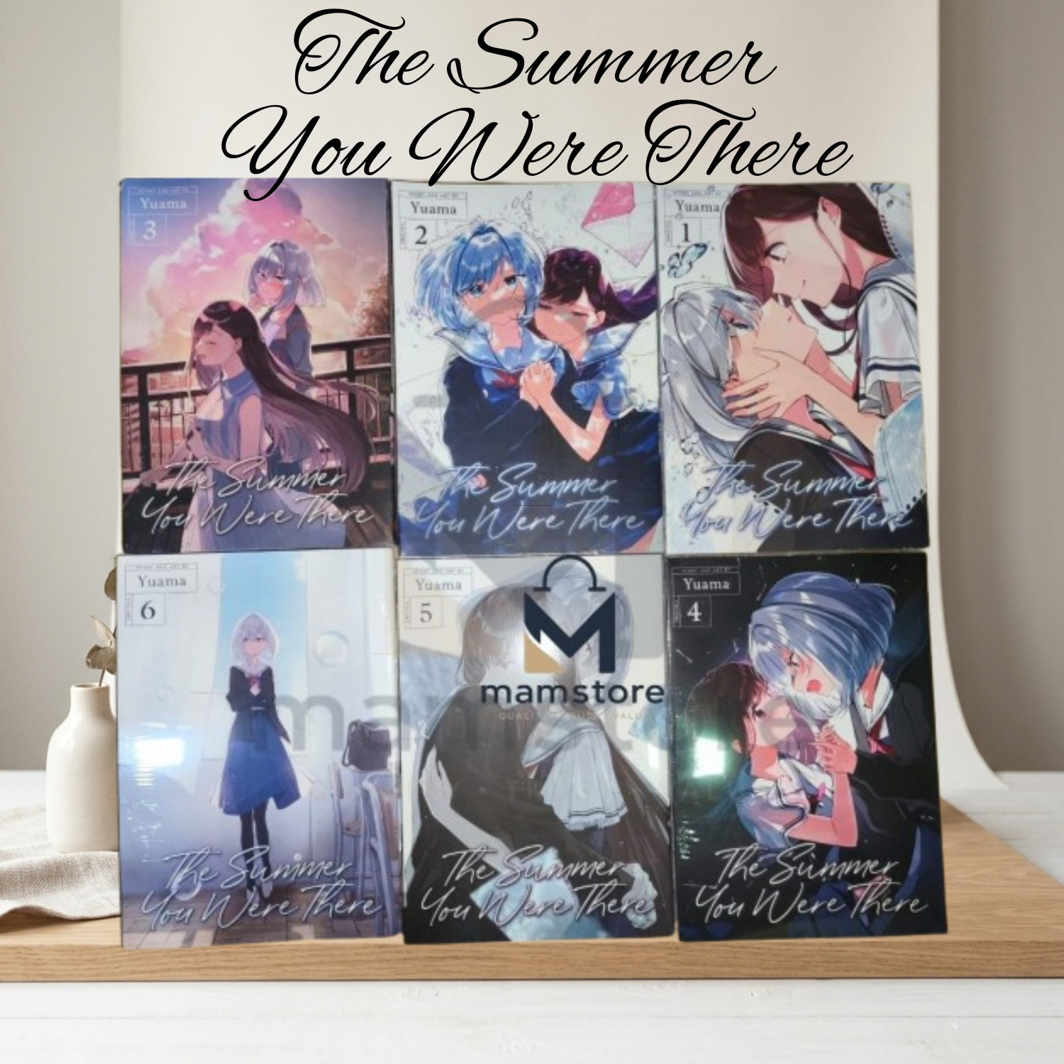 The Summer You Were There Vol. 1–6 Complete Set English Manga Softcover By Yuama
